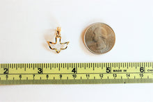 Load image into Gallery viewer, 10K Yellow Gold Dove Bird Pendant
