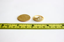 Load image into Gallery viewer, 14k Solid Yellow Gold Cubic Zirconia Polished Crown Ring [2 Styles]
