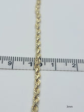 Load image into Gallery viewer, Authentic 10K Solid Yellow Gold Rope Necklace Chain
