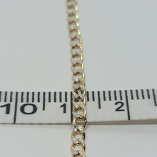 Load image into Gallery viewer, 10K Two Tone Gold Hollow Diamond Cut Cuban 2.5mm Chain
