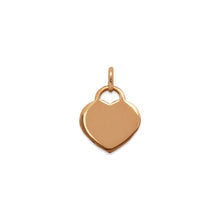 Load image into Gallery viewer, 14K High Polished Simple Heart Pendant
