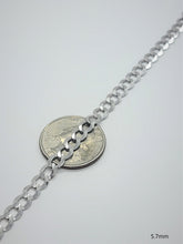 Load image into Gallery viewer, Authentic 10K Solid White Gold Cuban Necklace Bracelet Chain
