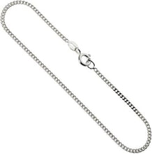 Load image into Gallery viewer, 925 Sterling Silver 1.8mm Curb Cuban Link Necklace Chain
