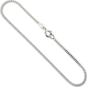 925 Sterling Silver 1.8mm Curb Cuban Link Necklace Chain