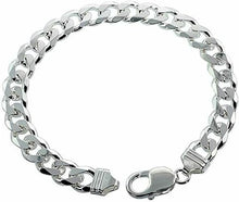 Load image into Gallery viewer, 925 Sterling Silver Thick Curb Cuban Link Chain 7&quot;-10&quot;
