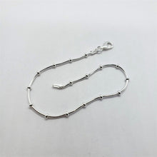 Load image into Gallery viewer, 925 Sterling Silver Snake Bracelet Necklace Chain 1mm
