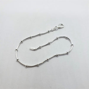 925 Sterling Silver Snake Bracelet Necklace Chain 1mm