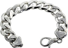 Load image into Gallery viewer, 925 Sterling Silver Thick Curb Cuban Link Chain 7&quot;-10&quot;
