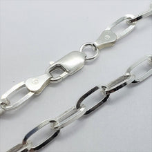 Load image into Gallery viewer, 925 Sterling Silver Paperclip Chain
