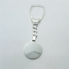 Load image into Gallery viewer, 925 Sterling Silver Soccer Ball Football Keychain Keyring
