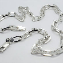 Load image into Gallery viewer, 925 Sterling Silver Paperclip Chain
