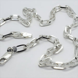 925 Sterling Silver Paperclip Chain