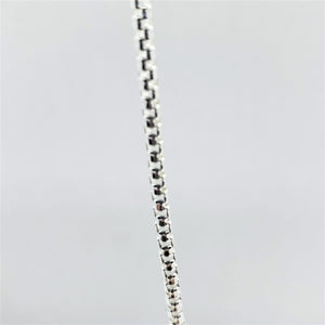 925 Sterling Silver Round Box 2mm Necklace Chain