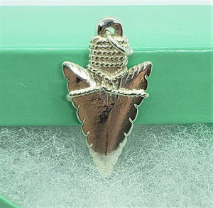 925 Sterling Silver Arrowhead Pendant