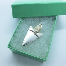 Load image into Gallery viewer, 925 Sterling Silver Arrowhead Pendant
