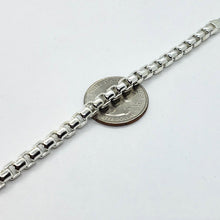 Load image into Gallery viewer, 925 Sterling Silver Round Box 5mm Necklace Chain
