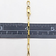 Load image into Gallery viewer, 14K Solid Yellow Gold Box Open Link Chain Necklace
