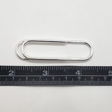 Load image into Gallery viewer, 925 Sterling Silver Large Paper Clip Money Clip
