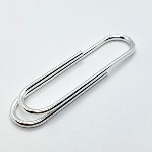 925 Sterling Silver Large Paper Clip Money Clip