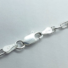 Load image into Gallery viewer, 925 Sterling Silver Boston Link Chain Bracelet Necklace
