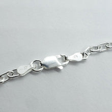 Load image into Gallery viewer, 925 Sterling Silver Boston Link Chain Bracelet Necklace
