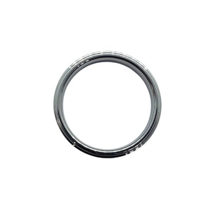 Tungsten Carbide Satin Center Recessed Edges 5.5mm Wedding Band Ring