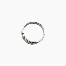 Load image into Gallery viewer, 925 Sterling Silver Ring Toe Pinky Midi Knuckle Tiny Nugget Band
