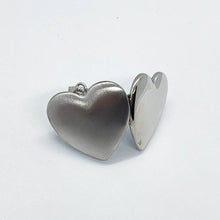 Load image into Gallery viewer, 925 Sterling Silver Simple Heart Locket for Pictures with/out Necklace
