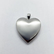 Load image into Gallery viewer, 925 Sterling Silver Simple Heart Locket for Pictures with/out Necklace
