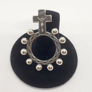 925 Sterling Silver One Mystery/Single Decade Ring Rosary