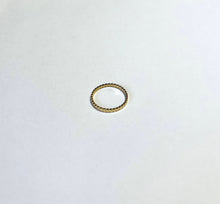 Load image into Gallery viewer, 14K Solid Gold Handmade Flat Circle Ring Band
