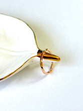 Load image into Gallery viewer, 14K Solid Gold Handmade Intricate Curves Twisted Ring Band
