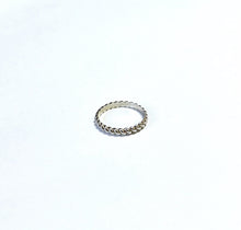 Load image into Gallery viewer, 14K Solid Gold Handmade Rope Pattern Ring Band
