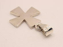 Load image into Gallery viewer, 925 Sterling Silver Simple Maltese Cross Pendant
