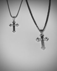 925 Sterling Silver Cross Pendant (1 inch or 1.3 inch)