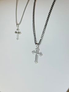 925 Sterling Silver Cross Pendant (1 inch or 1.3 inch)