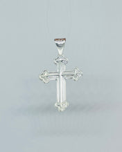 Load image into Gallery viewer, 925 Sterling Silver Cross Pendant (1 inch or 1.3 inch)
