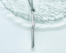 Load image into Gallery viewer, 925 Sterling Silver Simple Cross 1.1 Inch Pendant
