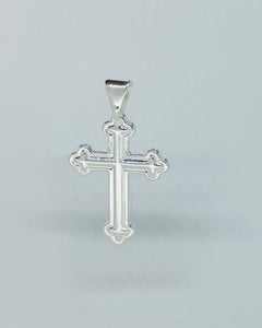 925 Sterling Silver Cross Pendant (1 inch or 1.3 inch)