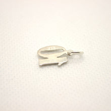 Load image into Gallery viewer, 925 Sterling Silver Dainty Fancy Vintage Typographic Number 1 to 10 Pendant
