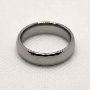 Tungsten Carbide Smooth Domed Mirror Polish Finish Wedding Band Thumb Ring 6mm