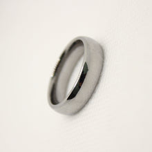 Load image into Gallery viewer, Tungsten Carbide Smooth Domed Mirror Polish Finish Wedding Band Thumb Ring 6mm
