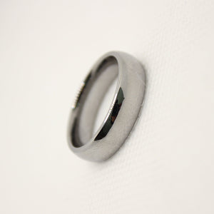 Tungsten Carbide Smooth Domed Mirror Polish Finish Wedding Band Thumb Ring 6mm