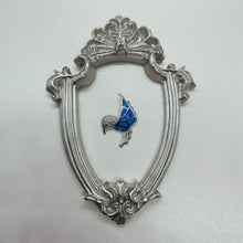 Load image into Gallery viewer, Sterling Silver Synthetic Opal Hummingbird Pendant
