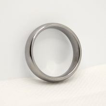 Load image into Gallery viewer, Tungsten Carbide Smooth Domed Mirror Polish Finish Wedding Band Thumb Ring 6mm
