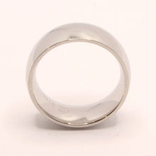 Load image into Gallery viewer, Stainless Steel Smooth Plain Domed High Polish Wedding Band Thumb Ring 8mm
