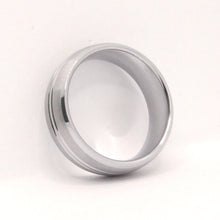 Load image into Gallery viewer, Tungsten Carbide Convex Groove Satin Finish Beveled Edges Wedding Band Ring 8mm
