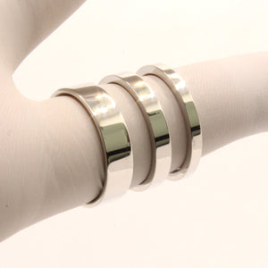 Stainless Steel Plain High Polish Matte Finish Wedding Thumb/Toe Ring Band 2-5mm