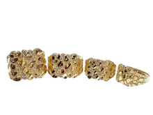 Load image into Gallery viewer, 14K Yellow Gold Nugget Ring
