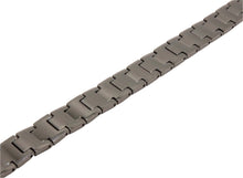 Load image into Gallery viewer, Tungsten Carbide Plain Black Germanium Magnetic Therapy Bracelet, 1/2 Inch Wide
